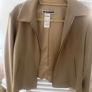 Jil Sander zip front jacket